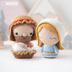 Nativity Minis Essentials amigurumi by AradiyaToys