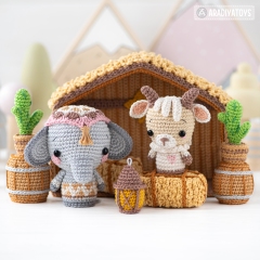 Nativity Minis set 4 amigurumi pattern by AradiyaToys