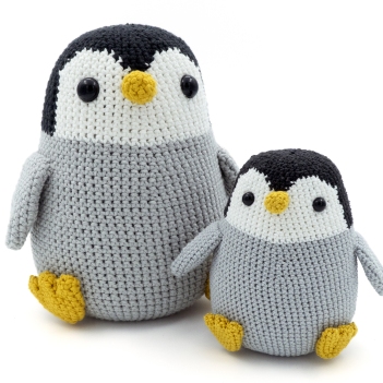 Baby Penguin amigurumi pattern by MevvSan