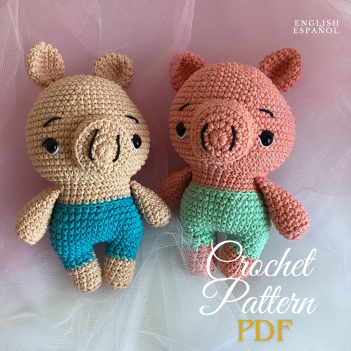 Cute Pig Amigurumi amigurumi pattern by Mongoreto