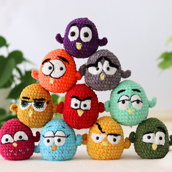 Emotions - EmotionOWLs amigurumi pattern by yarnacadabra