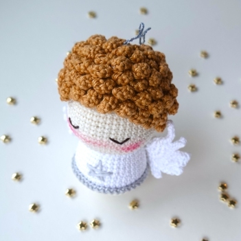 The little christmas Angel amigurumi pattern by Amigurumi with Eli