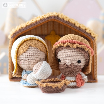 Nativity Minis Essentials amigurumi pattern by AradiyaToys