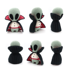 Alien Vampire amigurumi pattern by RoKiKi