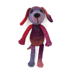 Doris the Dog amigurumi pattern by YukiYarn Designs