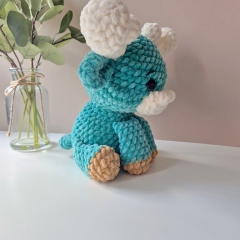 Rocket the Moose amigurumi pattern by Sweet Fluffy Stitches