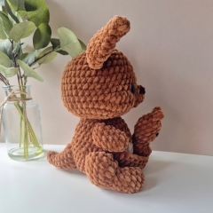 Pippa and Nugget the Kangaroos amigurumi pattern by Sweet Fluffy Stitches