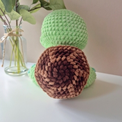 Artemis the Turtle amigurumi pattern by Sweet Fluffy Stitches