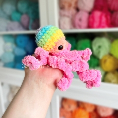 Paula the Octopus - No Sew amigurumi pattern by All From Jade