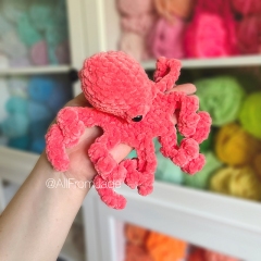 Paula the Octopus - No Sew amigurumi pattern by All From Jade