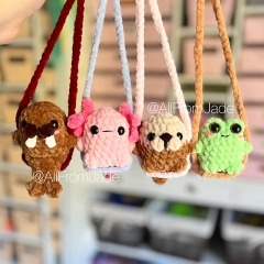 Water Animals on Swing amigurumi by All From Jade