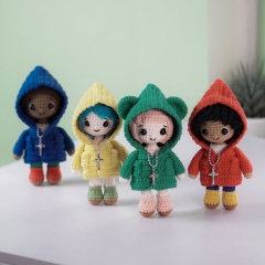 Luce and Friends amigurumi pattern by Lennutas