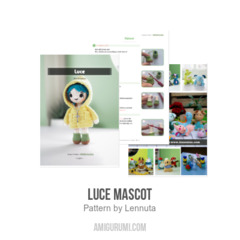 Luce mascot amigurumi pattern by Lennutas