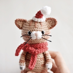 Tabby Kitten Crochet Pattern amigurumi pattern by FireflyCrochet