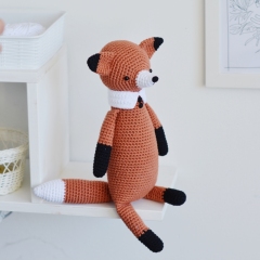 Fox Crochet Pattern amigurumi pattern by FireflyCrochet