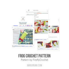 Frog Crochet Pattern amigurumi pattern by FireflyCrochet