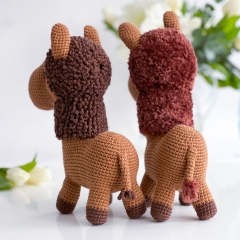 Humphrey the camel amigurumi pattern by Handmade by Halime