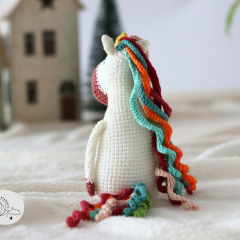 Unicorn amigurumi pattern by unknown