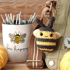 Bee Egg amigurumi pattern by Jen Hayes Creations