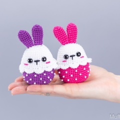 Easter Bunny amigurumi pattern by Mufficorn