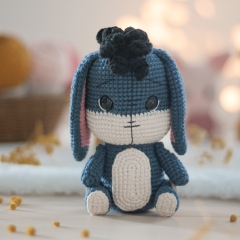 Eeyore amigurumi pattern by Crocheniacs