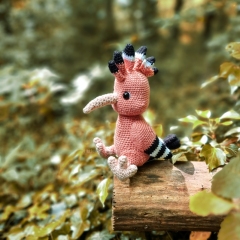 Oats the Hoopoe amigurumi pattern by LittleEllies_Handmade