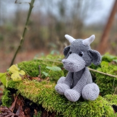 Rokchoc the Ox amigurumi pattern by LittleEllies_Handmade