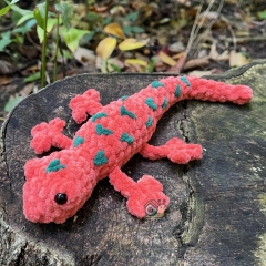 Lizard - No Sew amigurumi by CuteVilleToys