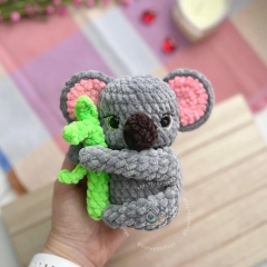 Koala amigurumi by CuteVilleToys