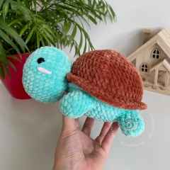 Land Turtle amigurumi pattern by CuteVilleToys