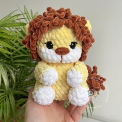 Lion amigurumi pattern by CuteVilleToys