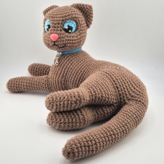 O'Reo The Smiling Cat  amigurumi pattern by StuffTheBody