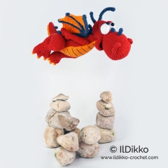 Drew the Dragon amigurumi by IlDikko