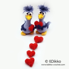 Tweetheart amigurumi pattern by IlDikko