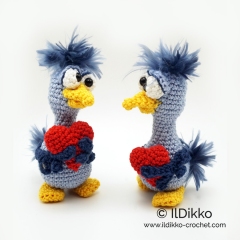 Tweetheart amigurumi pattern by IlDikko