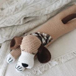 Sleepy Doggy Amigurumi