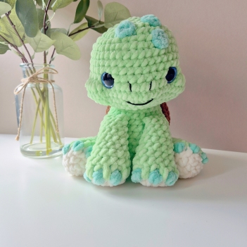 Artemis the Turtle amigurumi pattern by Sweet Fluffy Stitches