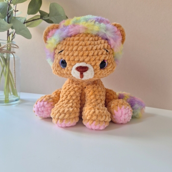 Mango the Lion  amigurumi pattern by Sweet Fluffy Stitches