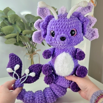 The Caterfly  amigurumi pattern by Sweet Fluffy Stitches