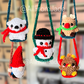 It's Getting Cold Swing amigurumi pattern by All From Jade