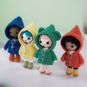 Luce and Friends amigurumi pattern by Lennutas