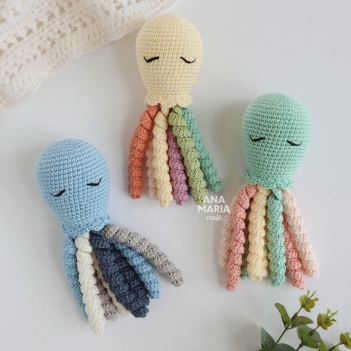 Pipo, the Octopus amigurumi pattern by Ana Maria Craft