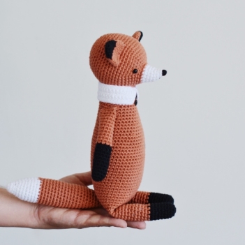 Fox Crochet Pattern amigurumi pattern by FireflyCrochet