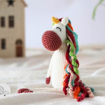 Unicorn amigurumi pattern