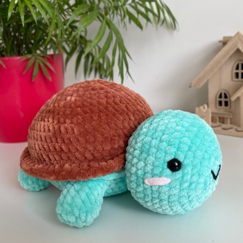 Land Turtle amigurumi pattern by CuteVilleToys