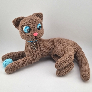 O'Reo The Smiling Cat  amigurumi pattern by StuffTheBody