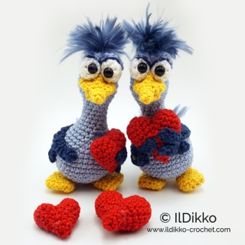 Tweetheart amigurumi pattern by IlDikko