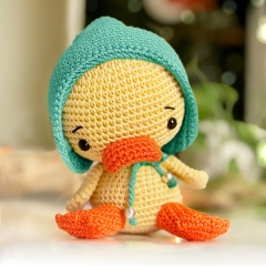 Chico the Duck amigurumi pattern by Pepika