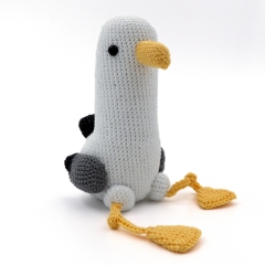 Seagull amigurumi by MevvSan