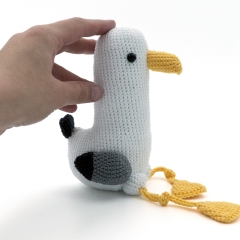 Seagull amigurumi pattern by MevvSan